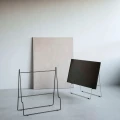 Stojak pod telewizor Carry, czarny - PLEASE WAIT to be SEATED