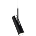 Minimalistyczna lampa sufitowa Mib 6, czarna - DFTP by Nordlux
