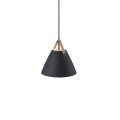 Czarna lampa sufitowa Strap 27 DESIGN FOR THE PEOPLE BY NORDLUX