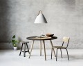 Biała lampa sufitowa wiszaca nad stół Strap 48 DESIGN FOR THE PEOPLE BY NORDLUX