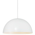 Biała metalowa lampa sufitowa Ellen 30 NORDLUX