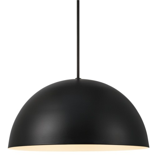 Czarna metalowa lampa sufitowa Ellen 30 NORDLUX