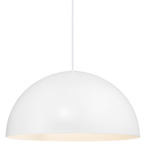 Biała metalowa lampa sufitowa Ellen 40 NORDLUX