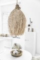 Rattanowy abażur boho Shaggy M - Bazar Bizar