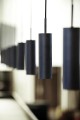 Czarna minimalistyczna wisząca nowoczesna tuba sufitowa Mib 6 DESIGN FOR THE PEOPLE BY NORDLUX