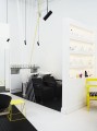 Czarna minimalistyczna lampa sufitowa Mib 6 DESIGN FOR THE PEOPLE BY NORDLUX