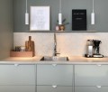 Minimalistyczna lampa sufitowa Mib 6, biała - DFTP by Nordlux