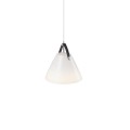 Biała lampa sufitowa Strap 27 z mlecznego szkła DESIGN FOR THE PEOPLE BY NORDLUX
