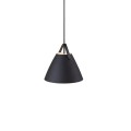 Czarna lampa sufitowa Strap 27 DESIGN FOR THE PEOPLE BY NORDLUX