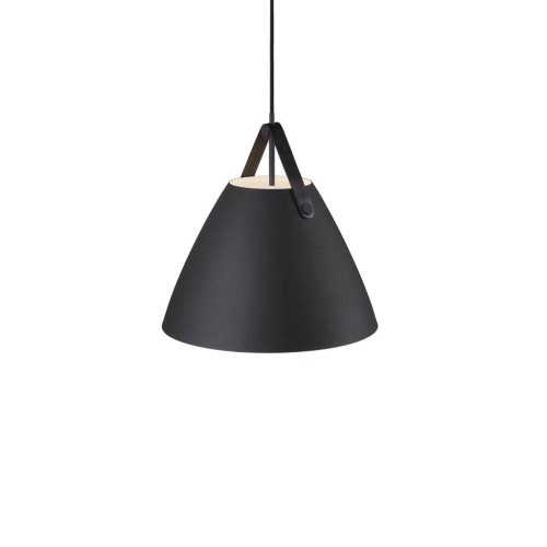 Designerska lampa wisząca Strap 36, czarna - DFTP by Nordlux