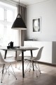 Czarna lampa sufitowa nad stół do kuchni do salonu Strap 36 DESIGN FOR THE PEOPLE BY NORDLUX