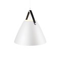 Biała lampa sufitowa Strap 48 DESIGN FOR THE PEOPLE BY NORDLUX