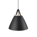 Czarna lampa sufitowa Strap 48 DESIGN FOR THE PEOPLE BY NORDLUX