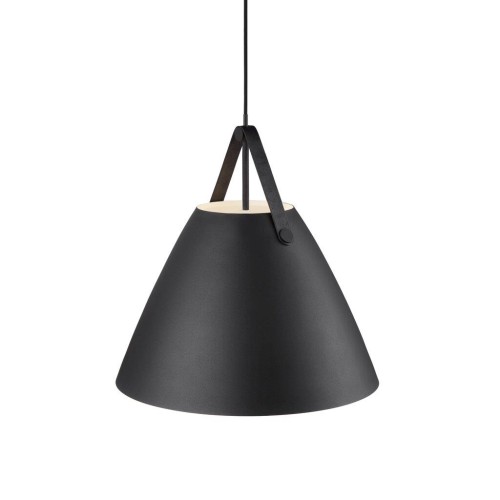 Czarna lampa sufitowa Strap 48 DESIGN FOR THE PEOPLE BY NORDLUX