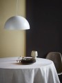 Biała metalowa lampa sufitowa wisząca nad stół Ellen 40 NORDLUX