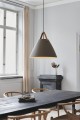 Beżowa lampa sufitowa Strap 48 DESIGN FOR THE PEOPLE BY NORDLUX