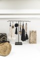 Brelok do kluczy Macrame Black BAZAR BIZAR