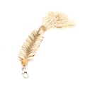 Brelok do kluczy Macrame Cream BAZAR BIZAR