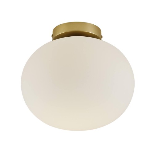 Biała lampa sufitowa Alton Loft ze szkła NORDLUX