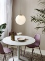 Lampa wisząca kula ze szkła Grant 35 w kolorze mosiądzu NORDLUX