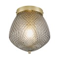 Lampa sufitowa Orbiform Plafon z dymionego szkła NORDLUX