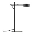 Czarna designerska lampa stołowa Clyde NORDLUX