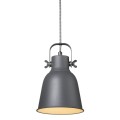 Czarna metalowa lampa sufitowa Adrian 16 NORDLUX
