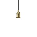 Lampa sufitowa złota przewód oprawka do abażurów wiszących Avra Brass NORDLUX