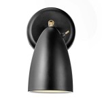 Czarna lampa ścienna Nexus N2 10 - DESIGN FOR THE PEOPLE BY NORDLUX