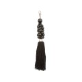Czarny damski brelok do kluczy Beads BAZAR BIZAR