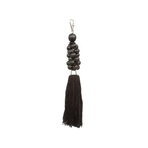 Czarny damski brelok do kluczy Beads BAZAR BIZAR