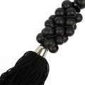 Czarny damski brelok do kluczy Beads BAZAR BIZAR