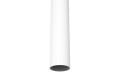 Biała nowoczesna lampa wisząca typu tuba Pipe One40 z żelaza NORR11