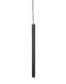 Czarna lampa wisząca tuba Pipe Two48 z żelaza NORR11