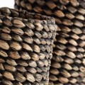 Zestaw dwóch małych koszyków z hiacyntu w ciemnym kolorze MUUBS