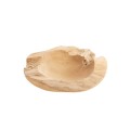 Rustykalna misa dekoracyjna Rustic 30 z drewna tekowego MUUBS
