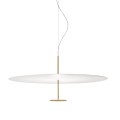 Duża lampa sufitowa wisząca Dot 600 mosiądz Led ze ściemniaczem LUMINA