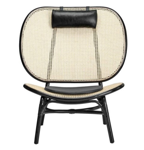 Fotel rattanowy, Nomad Black - NORR11