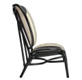 Fotel rattanowy, Nomad Black - NORR11
