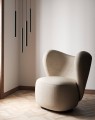 Czarna lampa sufitowa typu  tuba w stylu skandynawskim Pipe Two48 z żelaza NORR11