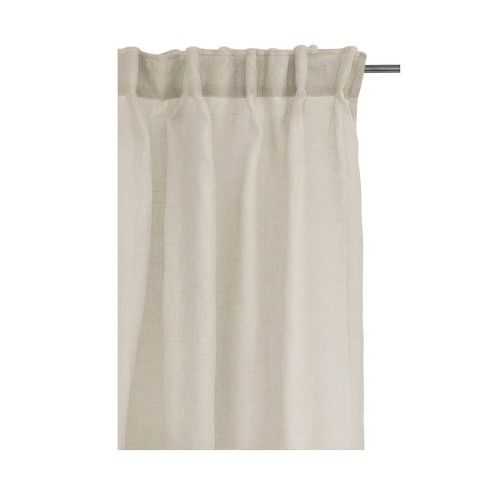 Zasłony lniane na taśmę 145x290 naturalny Dalsland Oatmeal 1 szt HIMLA