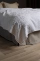 Biała narzuta na łóżko 260x260 Dani White Oeko-Tex Gots HIMLA
