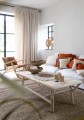 Duży naturalny dywan 180x240 ze sznurka Fringed z rafii BAZAR BIZAR