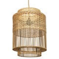 Rattanowy abażur do lampy sufitowej wiszącej Colonial BAZAR BIZAR