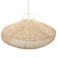 Abażur rattanowy do lamp sufitowych wiszących Cloud XXL, naturalny - Bazar Bizar