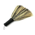 Czarna-naturalna miotełka do kurzu Sweeping z trawy alang alang BAZAR BIZAR