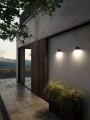 Lampy elewacyjne Kinkiet zewnętrzny z czujnikiem ruchu Arcus Smart Led szary NORDLUX