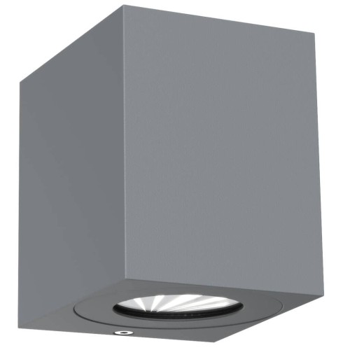 Kinkiet zewnętrzny Canto Kubi 2 Led, szary - Nordlux