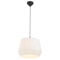 Lampa sufitowa Dicte 40 z białym plisowanym kloszem NORDLUX