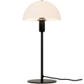 Lampka nocna lampa nocna Lampa stołowa czarna ze szklanym kloszem Ellen NORDLUX